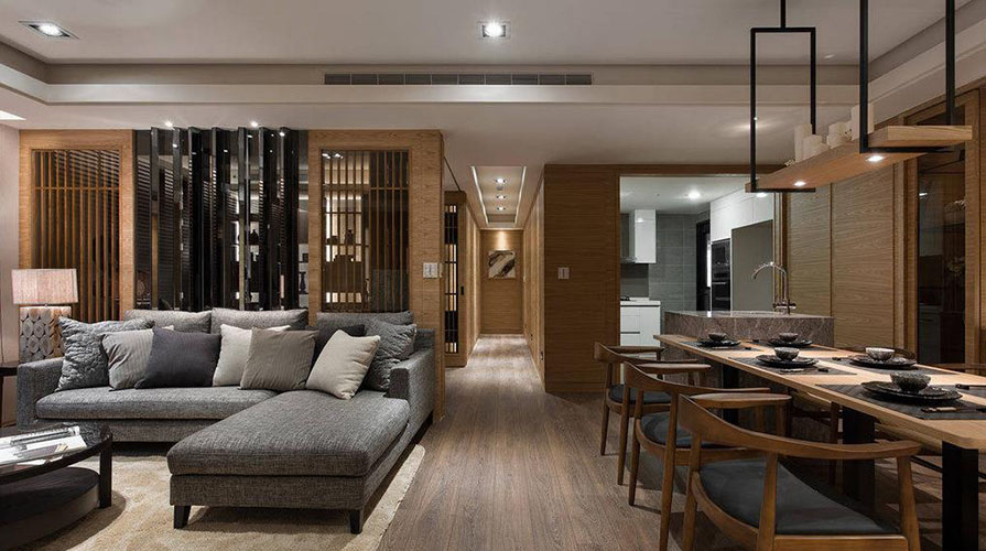 139方現(xiàn)代簡(jiǎn)約三居