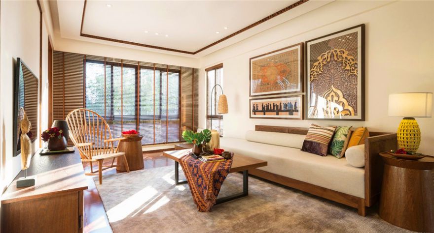 臺(tái)州裝修案例東南亞風(fēng)格1